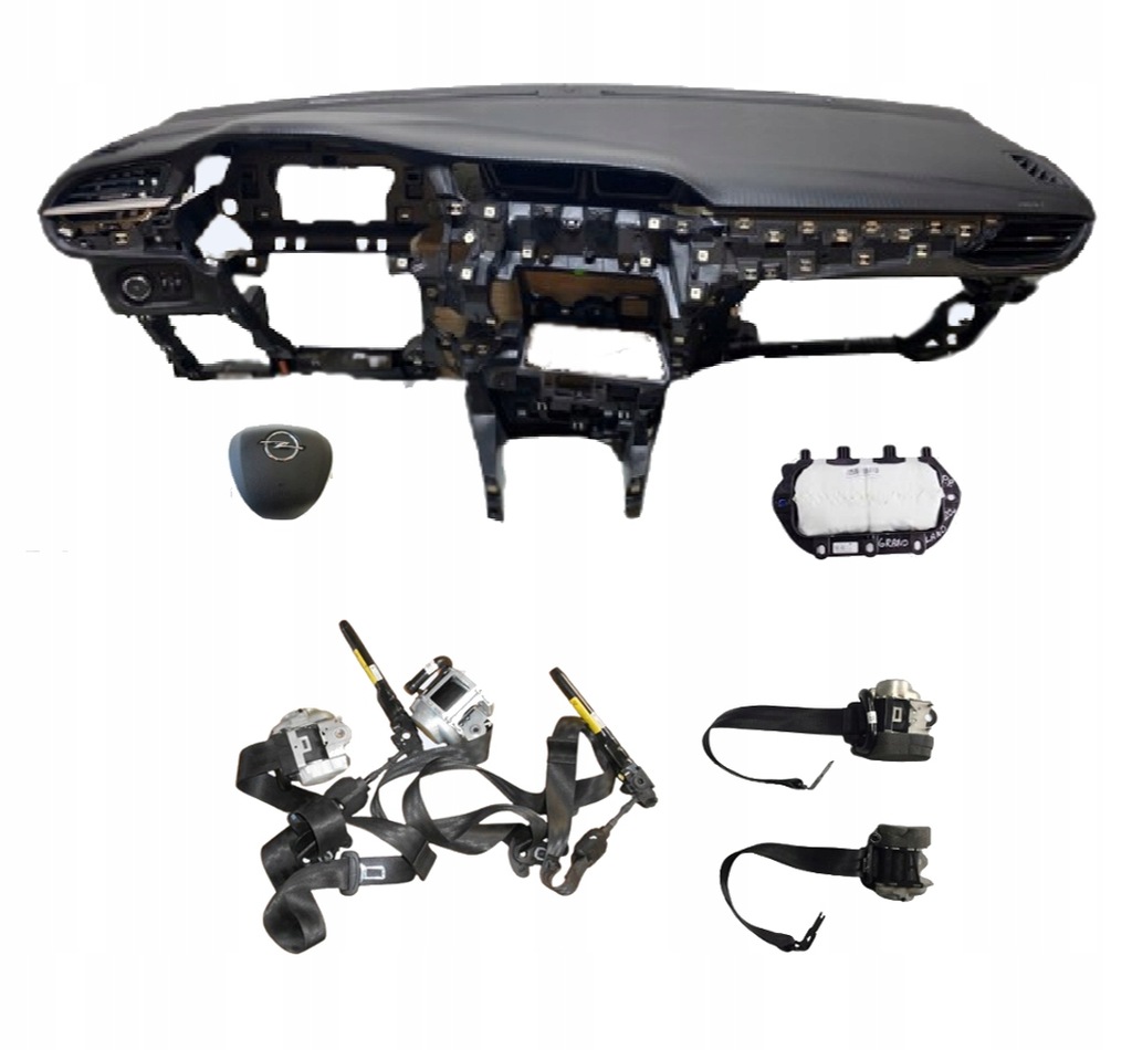фото №1, Opel grandland lift приборная панель подушки безопасности ремни натяжители