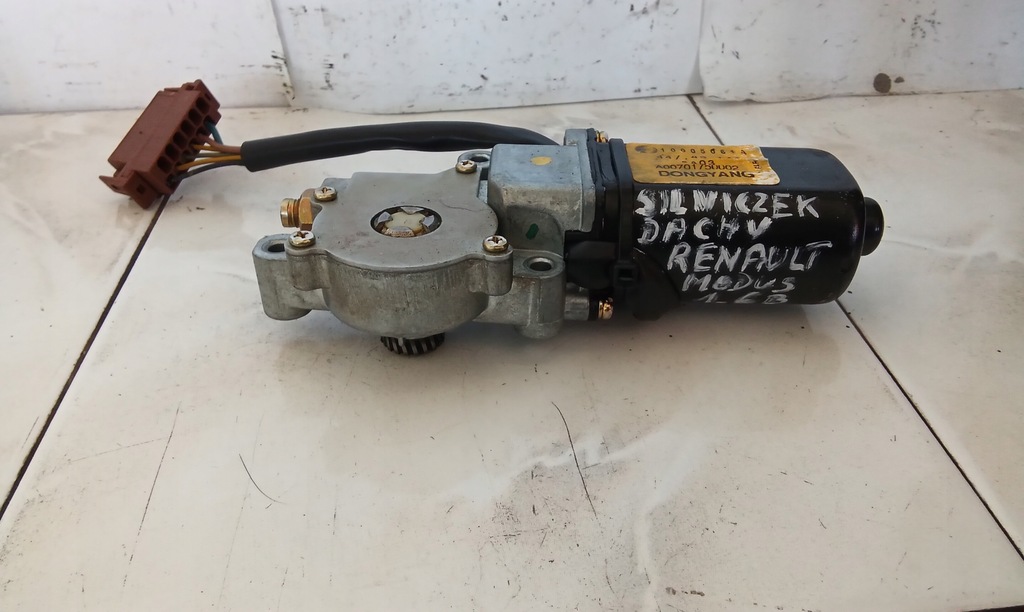 фото №1, Моторчик дах renault modus 10005061a
