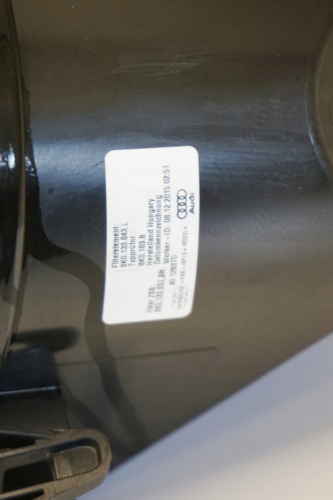 фото №7, Корпус фільтра audi a5 8ta lift 8k0133835cd