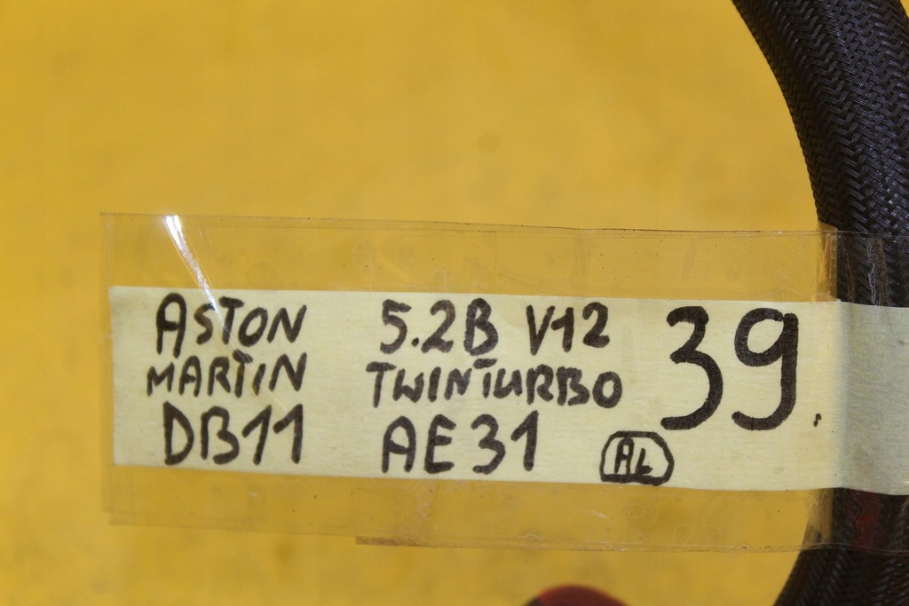 фото №10, Трубка вентиляция картера aston martin 5.2 b v12 tvin turbo db11 hy53-9e198