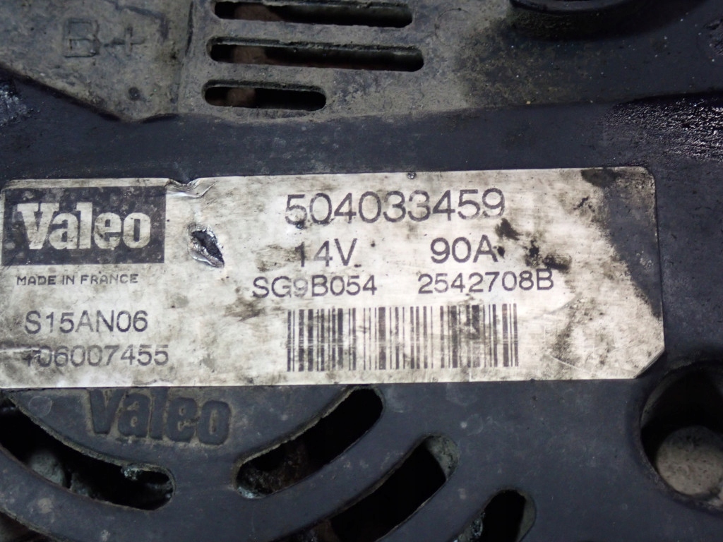 Fiat ducato 2 2.8 jtd 128km генератор 504033459 Недорого