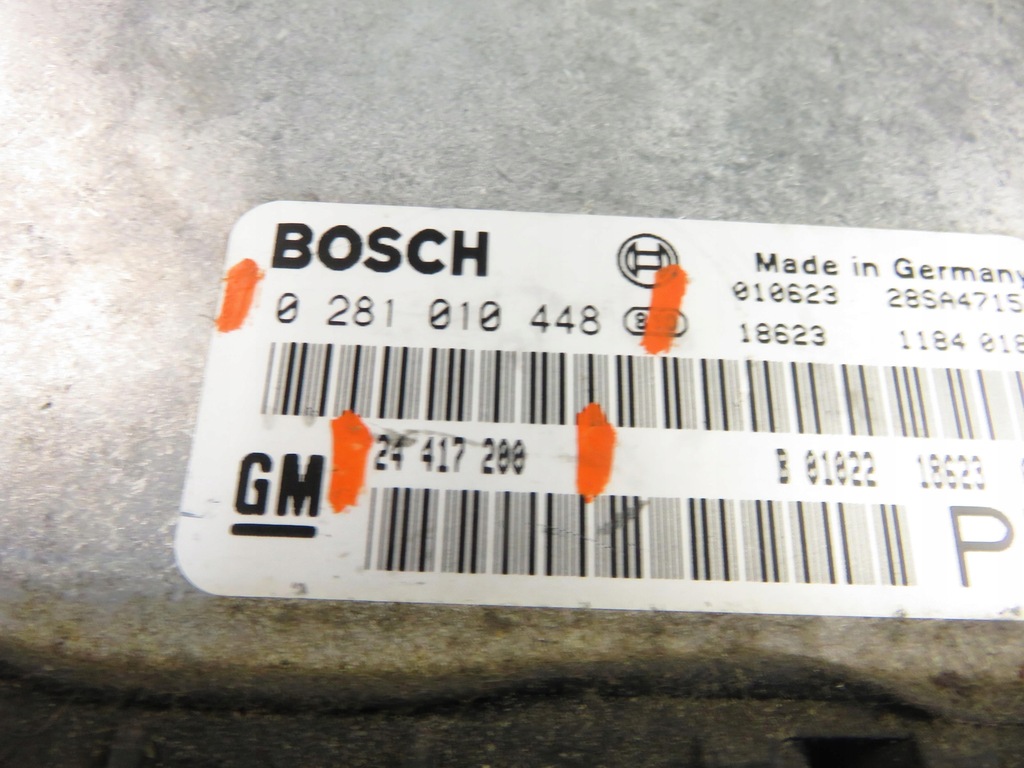 фото №7, Блок управления opel frontera b 6b_ 2.2 dti 0281010448 24417200