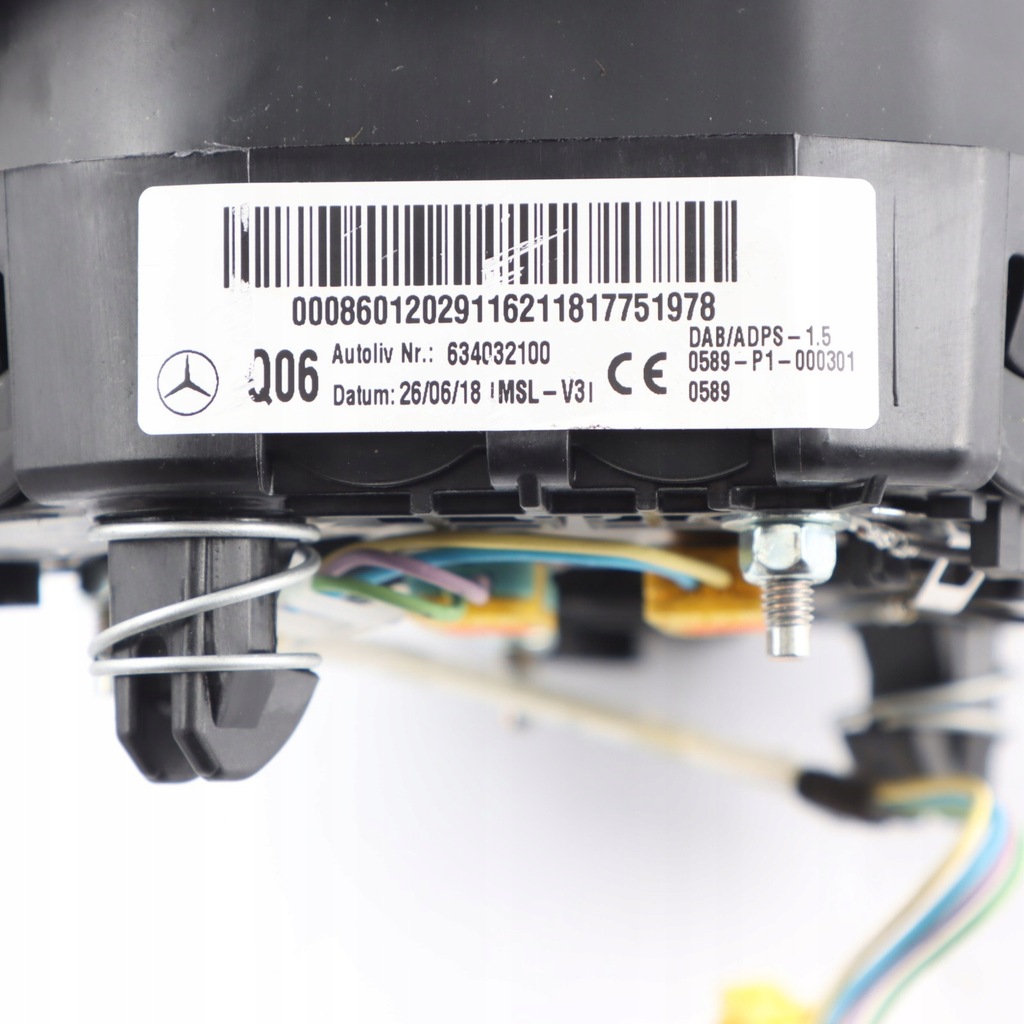 фото №10, Mercedes w213 c117 amg подушка воздушная руля czarna a0008601202