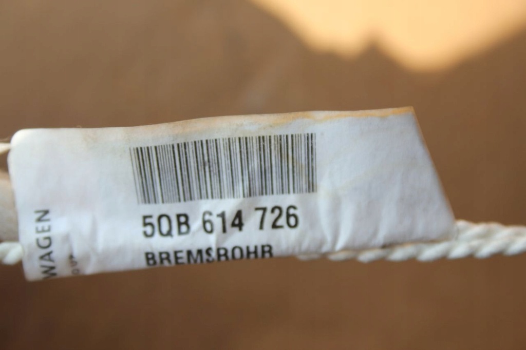 фото №4, Дроти гальмівні vw touran 5qb614726 оригінал