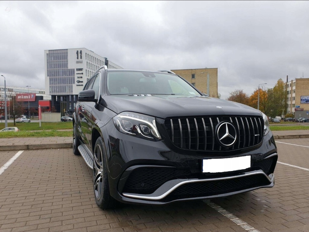 фото №10, Mercedes x166 gl/gls bodykit gls63 amg бампер капот лампи