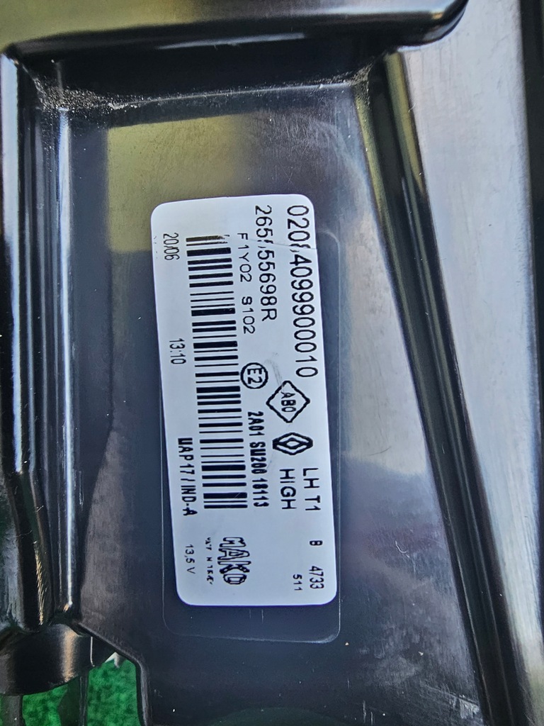 фото №9, Лампа renault captur ii 2 задня задня справна ліва оригінальний номер