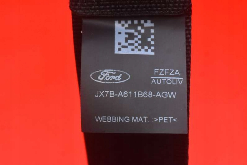 Ремень безопасности правый задний  jx7b-a611b68-agw ford focus mk4 18-21 Оригинал