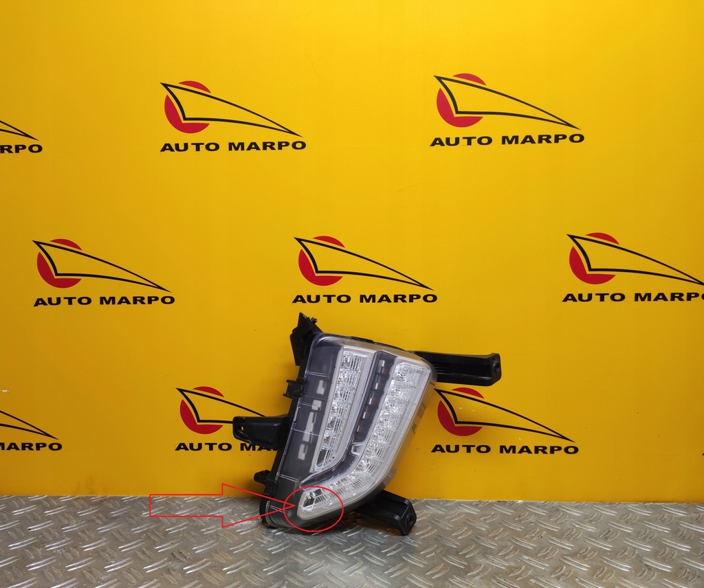 фото №4, Hyundai ioniq 2020- протитуманна фара правий led drl