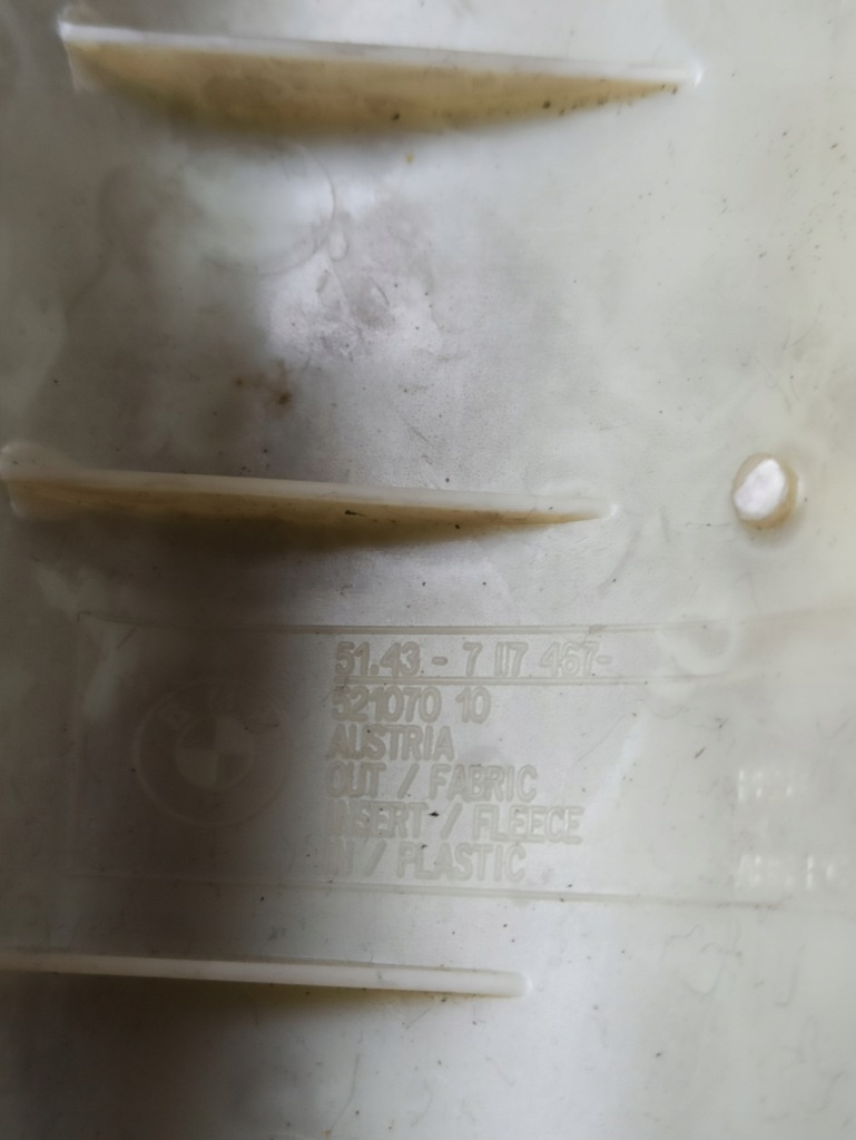 Оббивка стійку  обшивки стелі чорний bmw 3 e92 e93 Зі Шроту