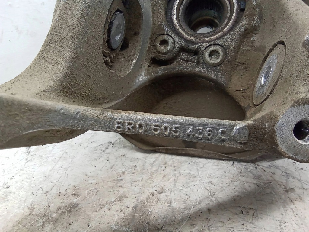 фото №6, Audi q5 sq5 2013 задняя сторона правая поворотный кулак колеса заднего