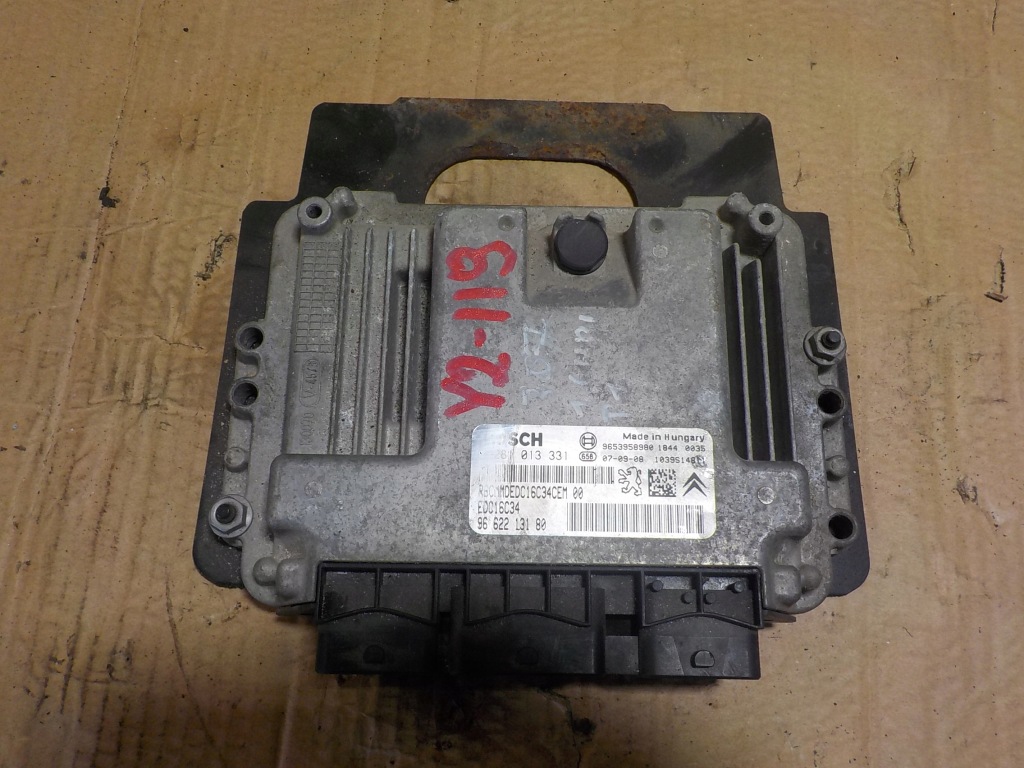 фото №1, Peugeot 307 бортовий комп'ютер двигуна 0281023331