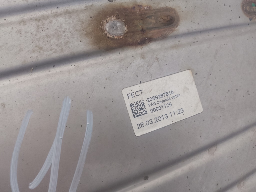 фото №7, Porsche cayenne ii 10-14 вихлоп гасник кінцевий 4.2