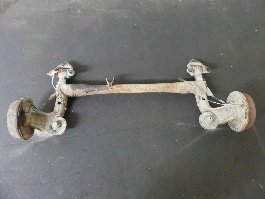 фото №1, Балка задня oś задня opel combo c гальмівні барабани