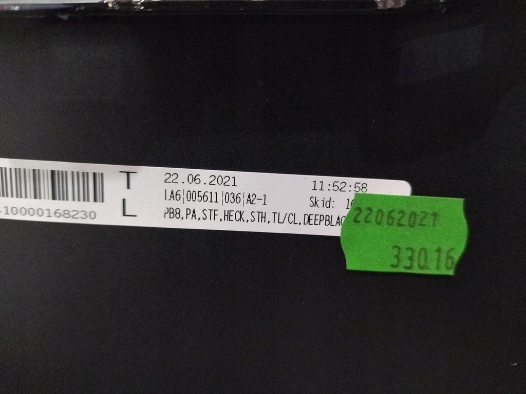 фото №16, Бампер задняя версия pod 4pdc цвет lc9x vw passat b8 lift 2020+ sedan