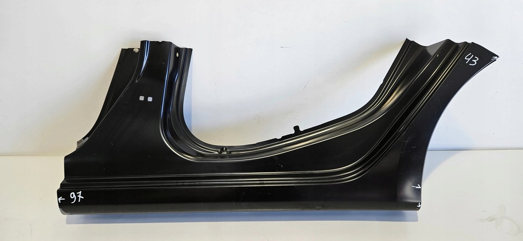 фото №1, Порог левый задняя renault clio v 19- новый оригинал