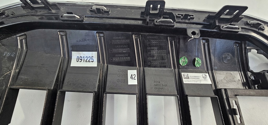 фото №10, Решётка радиатора решётка радиатора шторка жалюзи led впуск bmw 5 g60 g61 iconic главный 51118084683