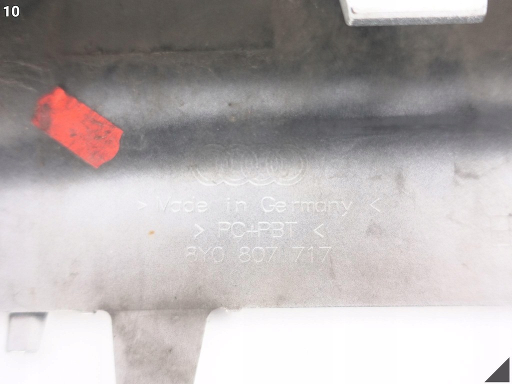 фото №11, Audi rs3 8y0 20- бампер молдинг спойлер накладка накладка перед 8y0807717