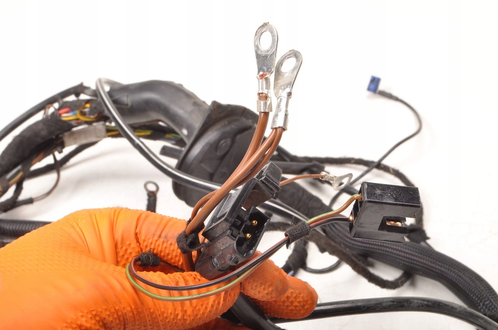 фото №10, Porsche boxster 987 3.4 жгут электропроводка левый лонжерон 99970230740