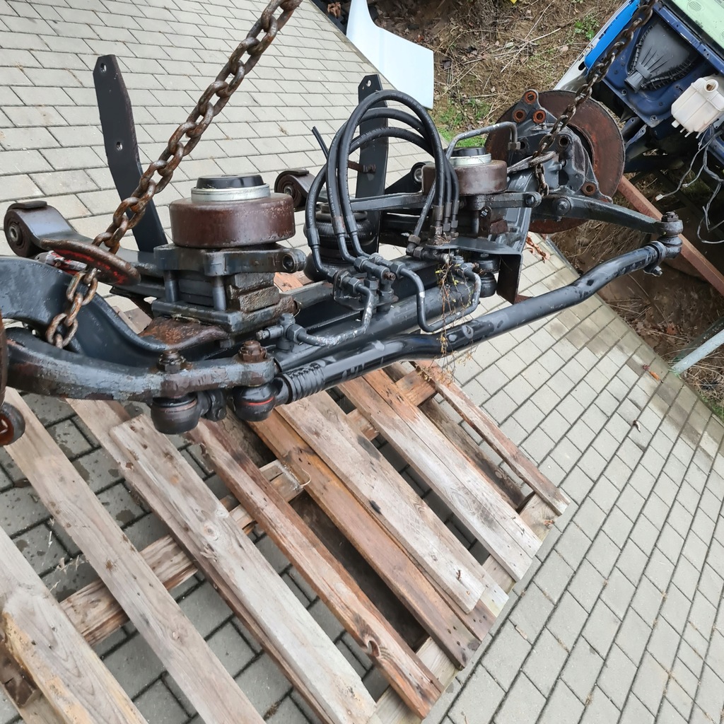 фото №12, Oś поворотная kierowana балка pchana stralis 2015 6x2