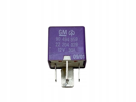 фото №1, Opel реле gm 90494959 оригінал fioletowy