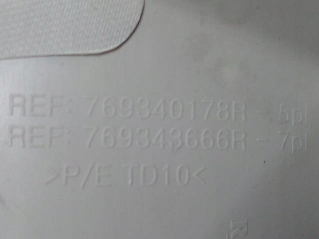 фото №7, Обшивка правый задняя renault espace v 16- 769343666r