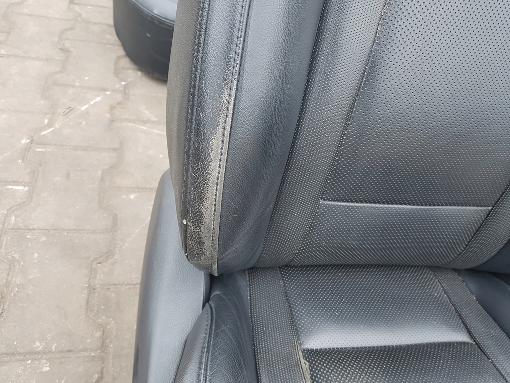 фото №6, Hyundai i40 11-14r kombi сиденья кожаный заднее сиденье