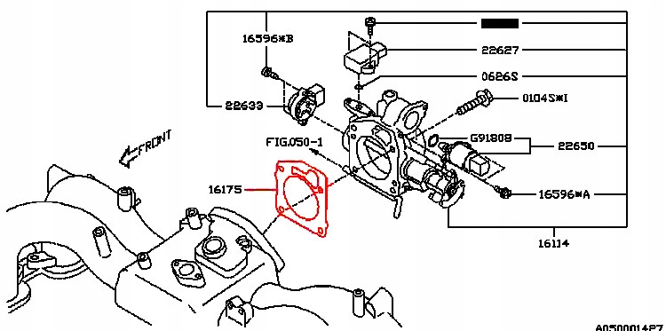 фото №6, Прокладка дросель subaru legacy sohc