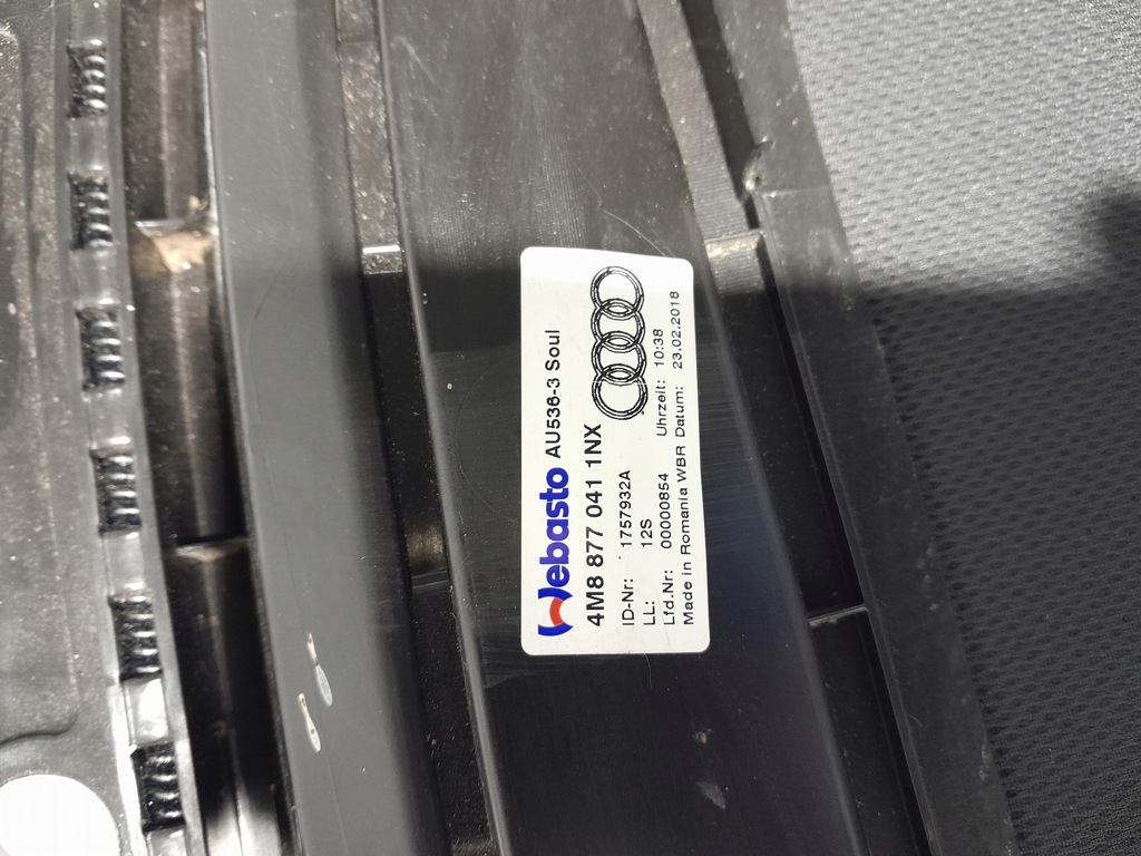 фото №5, Audi q8 4m люк панорама 4m8877041 3g5877795 4k0907594ac