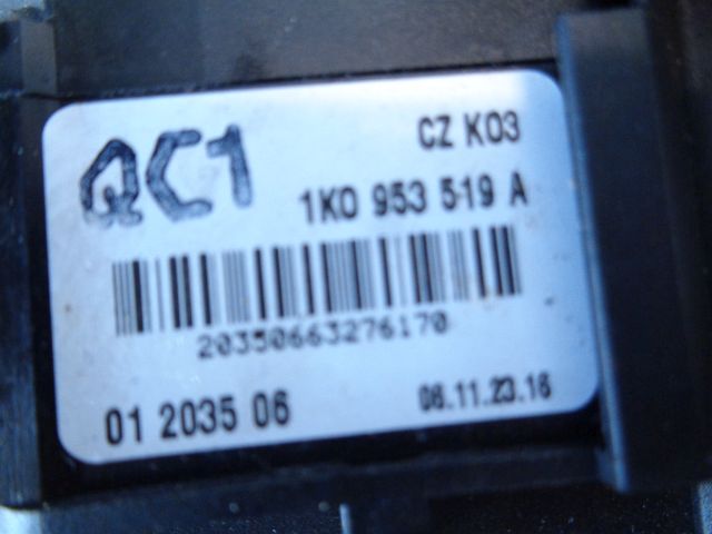 фото №9, Vw golf v plus перемикач комбінований 1k0959653c