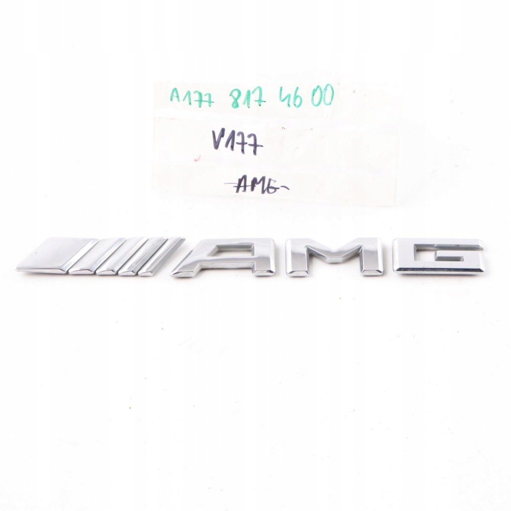 фото №12, Mercedes w204 w212 amg надпис емблема кришки задня наклеєний a1778174600