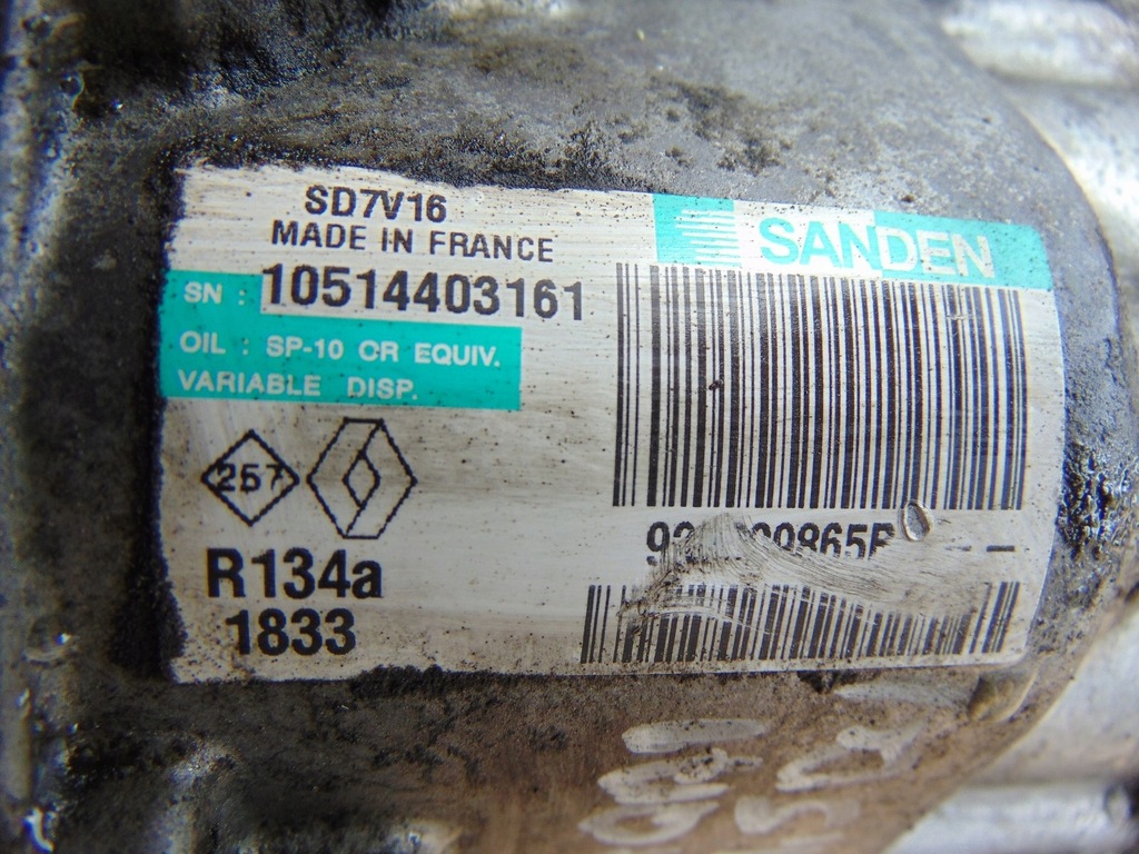 фото №12, Компрессор кондиционера nissan qashqai j10 lift 1.5