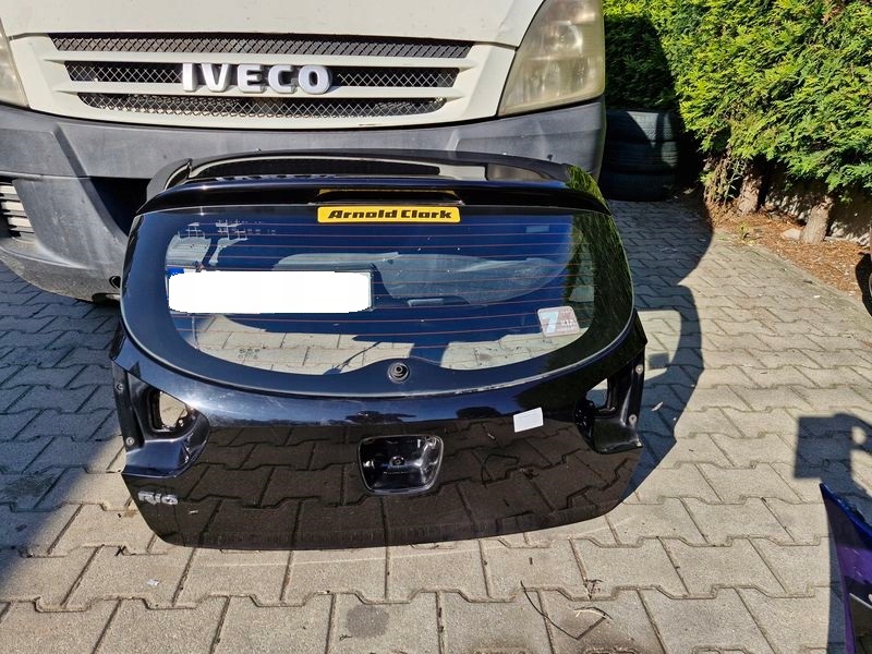 фото №1, Kia rio 3 iii крышка багажника крышка багажника задняя задняя czarna