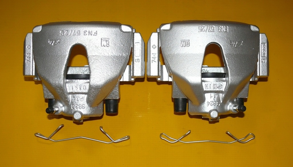 фото №9, Супорти гальмівні скоба лівий правий перед opel meriva i 1 a 280/25mm 03-10r