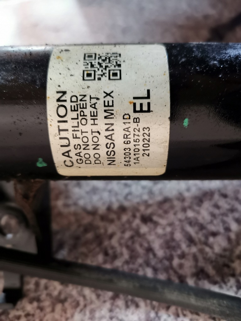 фото №9, Nissan rogue x-trail t33 поворотный кулак амортизатор левый перед 4x4 2.5b usa