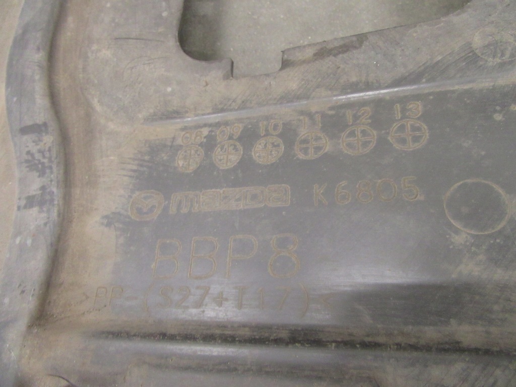 фото №11, Защита pod двигатель корпус подвеска mazda 3 bl дизель