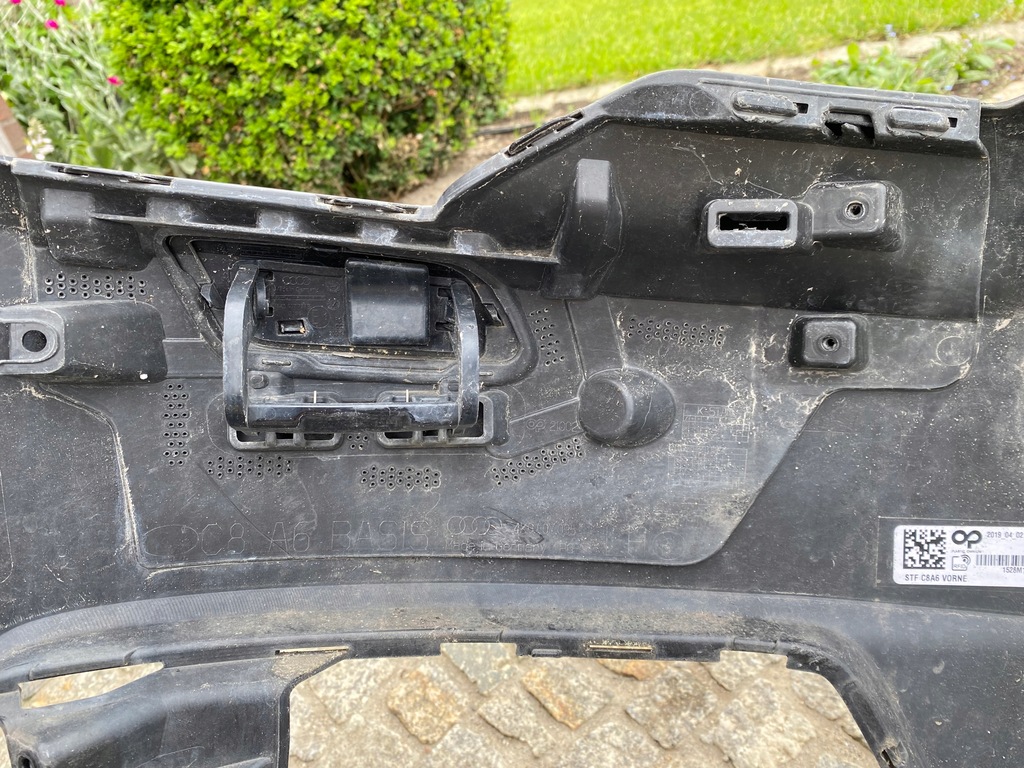 фото №13, Audi a6 c8 4k бампер решітка радіатора хром перед 4k0807437 оригінал