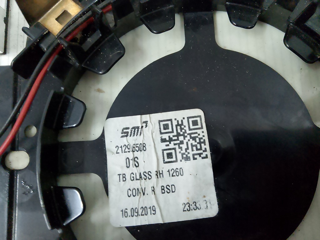 фото №2, Jeep renegade вкладыш стекло зеркало правый 21296508