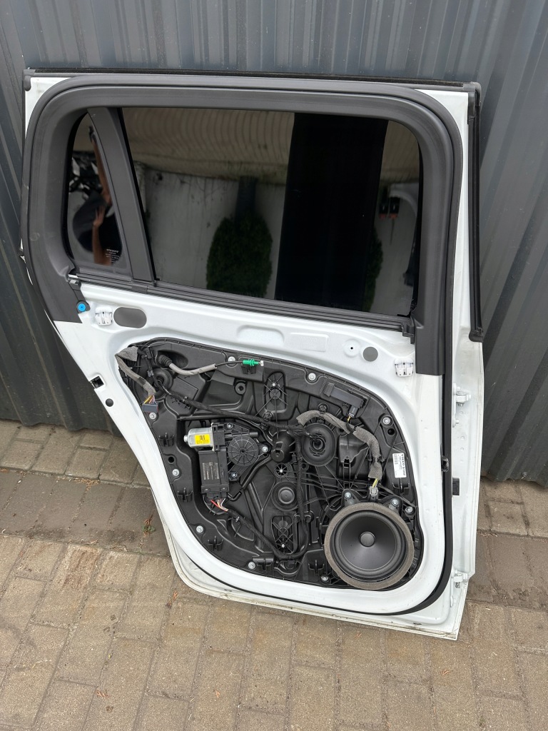 фото №8, Volvo v60 ii 2018-2025 двері ліва задні білий pelra 707