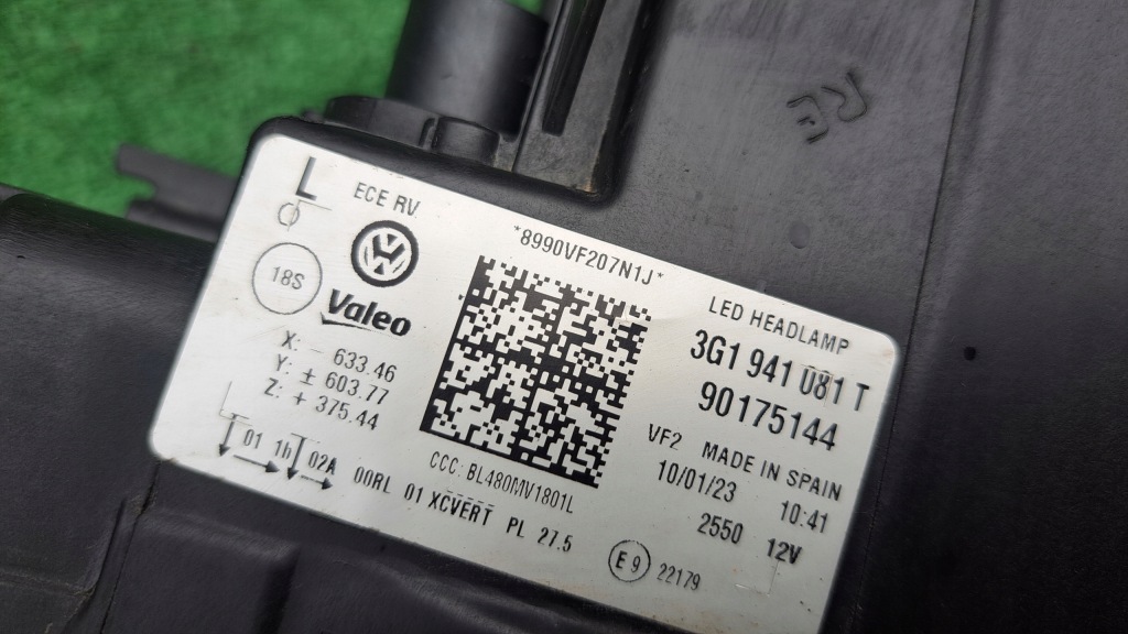 фото №7, Vw passat b8 3g1 lift full led лампа передняя