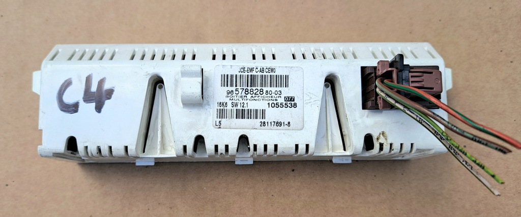 фото №6, Citroen c4 дисплей радио 9657882880