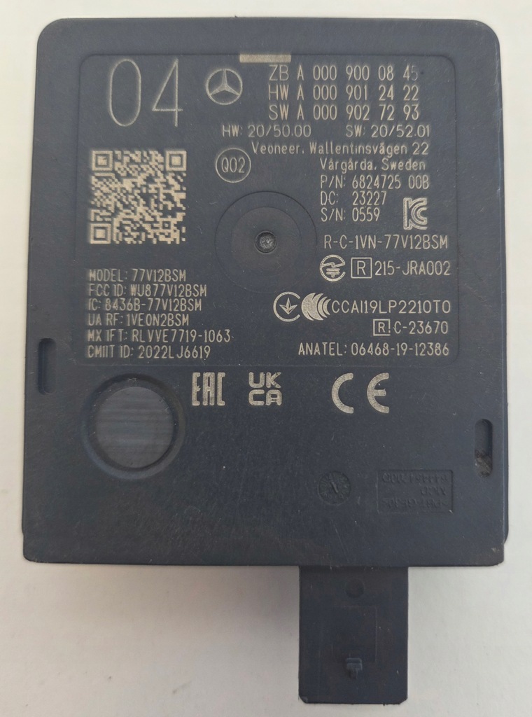 фото №1, Ассистент поперечина датчик мертвого pola mercedes a0009000845