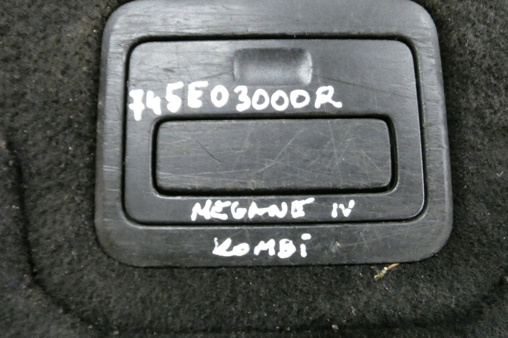 фото №11, Пол обшивка коврик багажника renault megane iv kombi 16- 745e03000r
