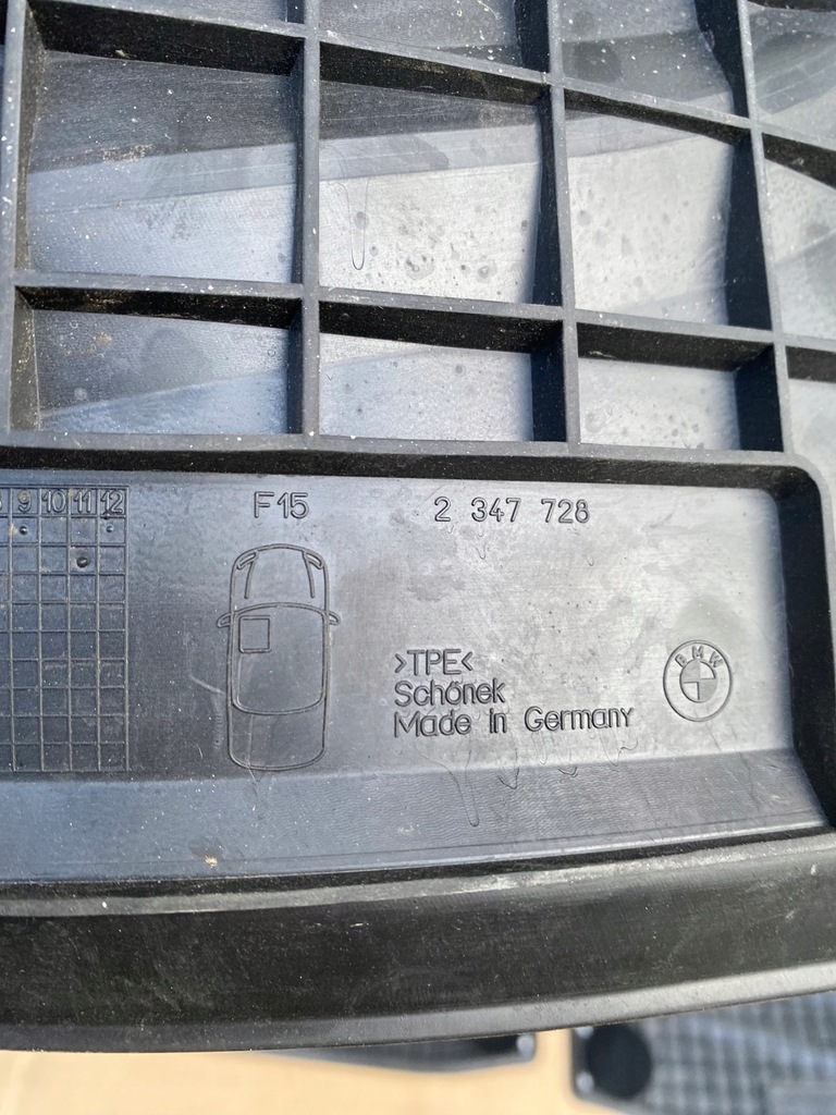 фото №5, Оригінальний номер bmw килимки гумові перед + задня bmw x6 f16 комплект оригінальні