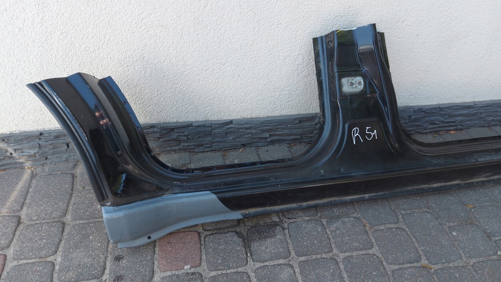 фото №2, Nissan pathfinder r51 порог правый полный