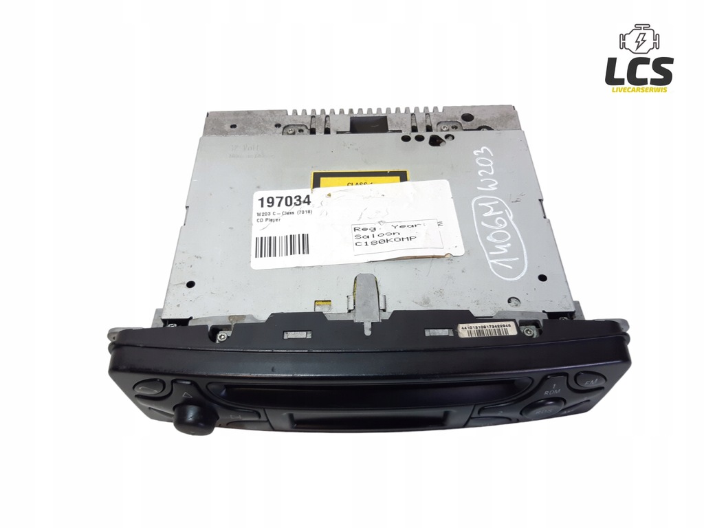 фото №2, Радіо cd радіопрогравач mercedes w203 a2038201786