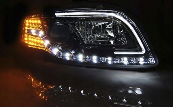 Фонари audi a4 b7 11.04-03.08 led трубка  освещение хром Доставка