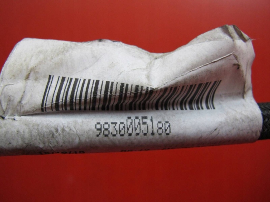 фото №5, Citroen ds7 1.6 thp 5gb шланг wąż трубка топлива 9830005180