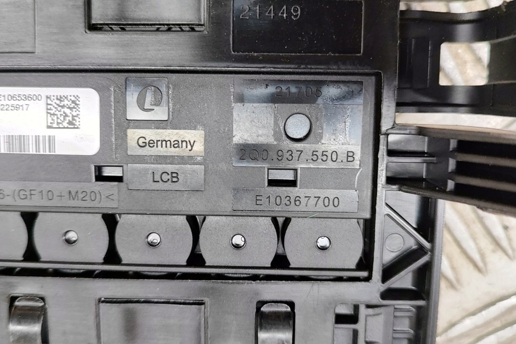 фото №7, Skoda scala блок dystrybucji живлення akumulatorowego 2q0937548d 1.5i