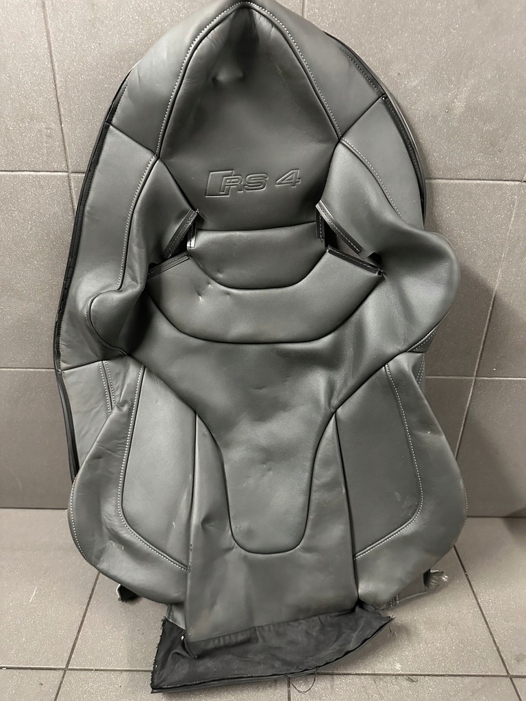 фото №1, Кожа сиденье перед recaro audi rs4 soul metallica