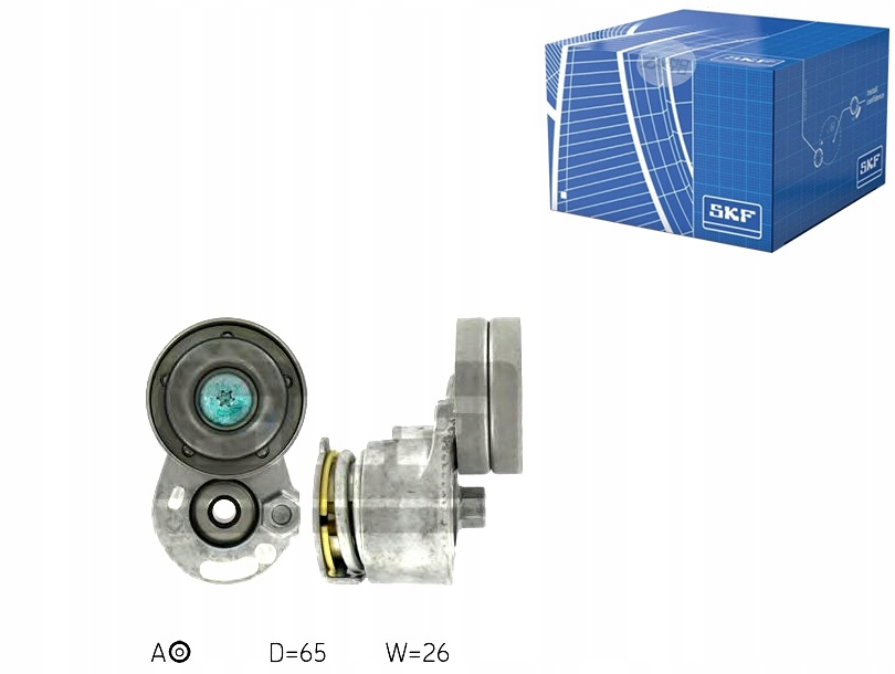 фото №1, Skf ролик натяжителя mitsubishi carisma 1.9 di-d d